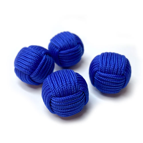 Set of 4 Ungimmicked Airey Balls - Royal Blue